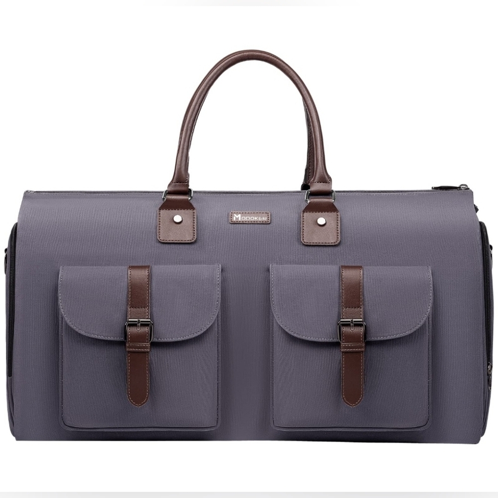 Modoker Canvas Garment Men's Travel Duffle Bag with Shoulder Strap NWT Carry-On